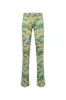 FLO - Floral printed flare-leg pants sold by Siedres