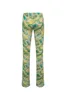 FLO - Floral printed flare-leg pants sold by Siedres