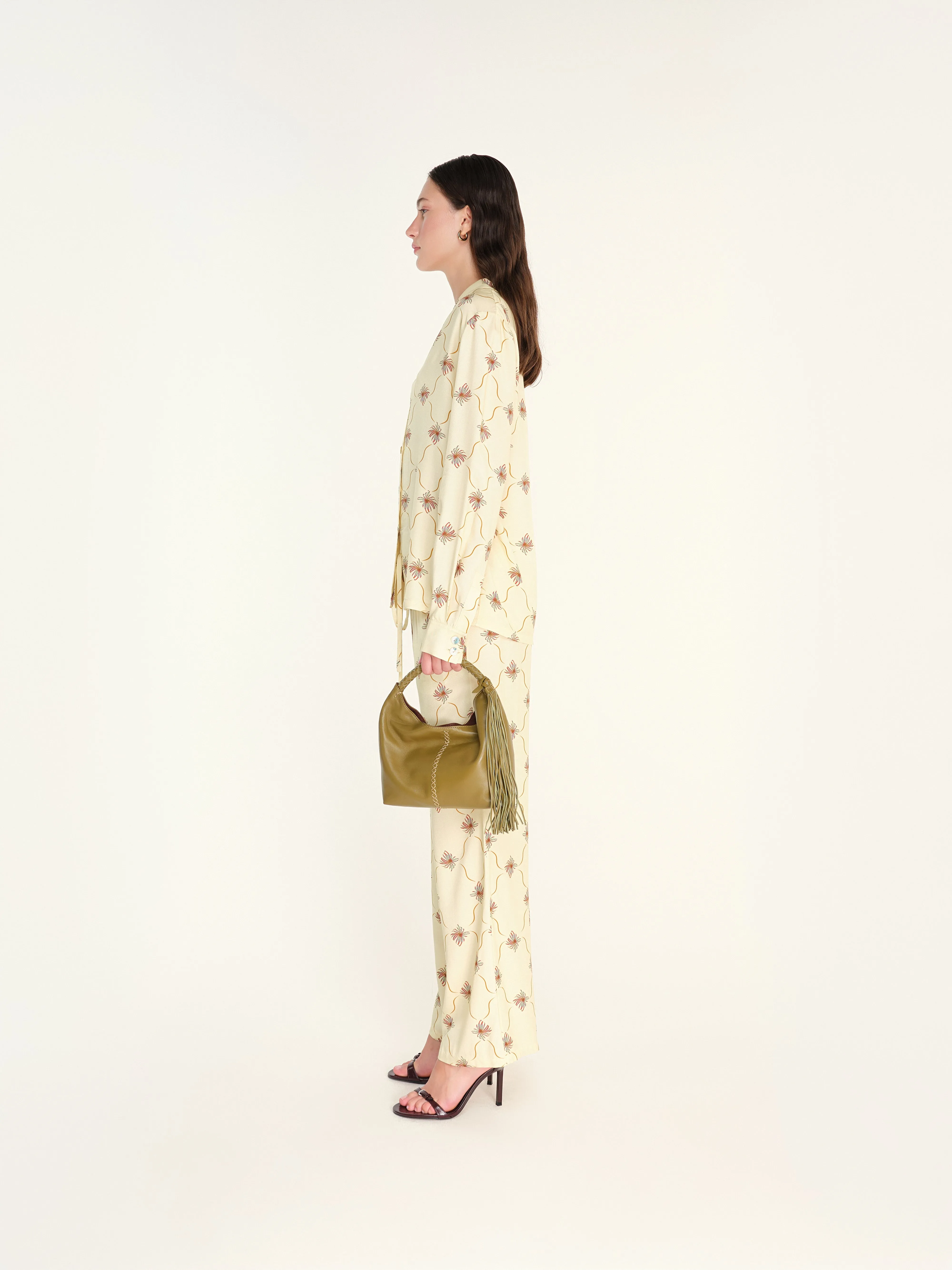 NEDI - Wide-leg printed drawsting pants sold by Siedres product image thumbnail 2