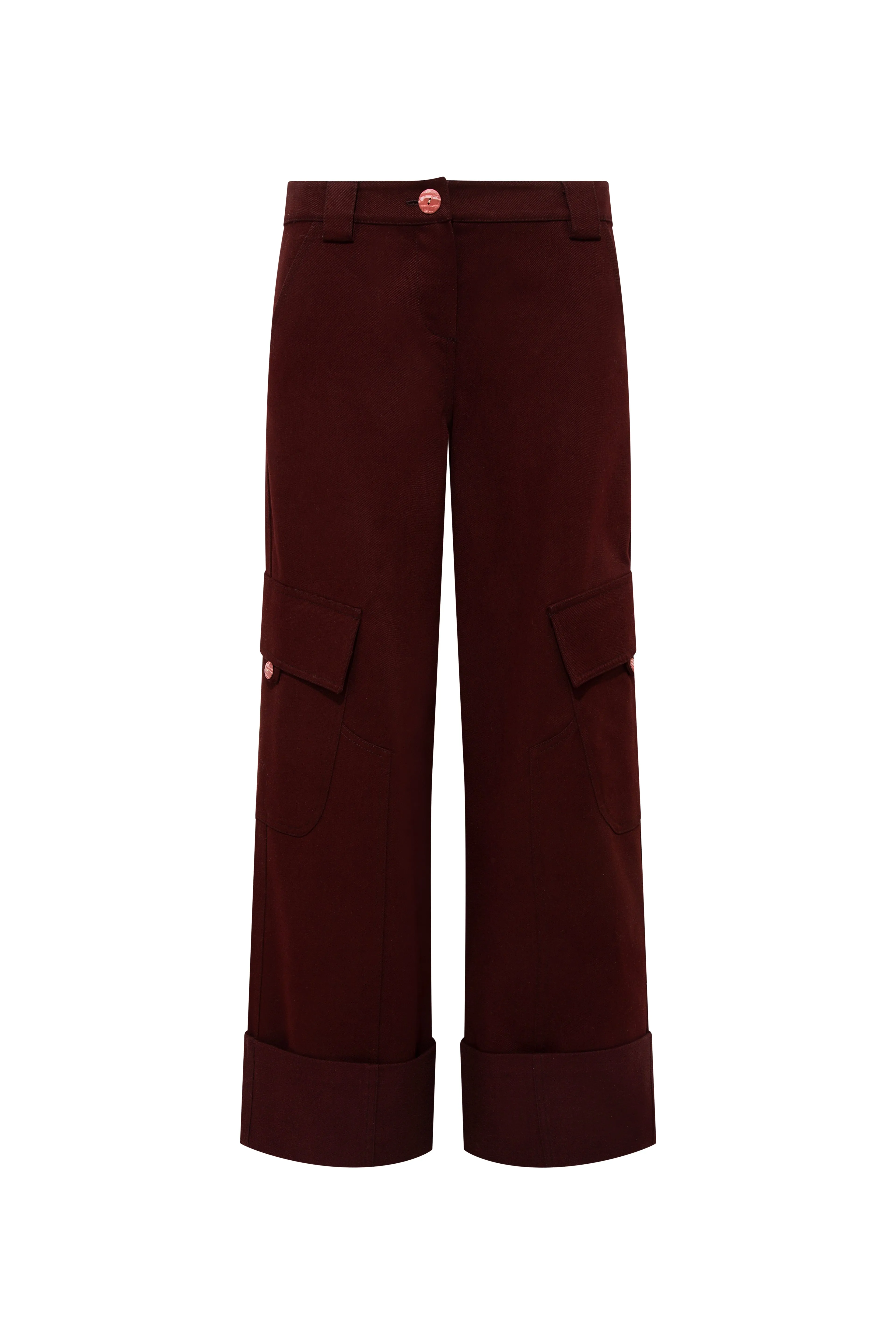 LETA - Low-rise straight-leg corduroy pants sold by Siedres product image thumbnail 4