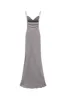 BAMBA - Stripe detailed maxi dress sold by Siedres