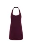 ZHEN - Fitted halterneck mini dress sold by Siedres