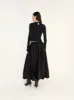 LENNA - Tie-front long sleeved jersey top sold by Siedres