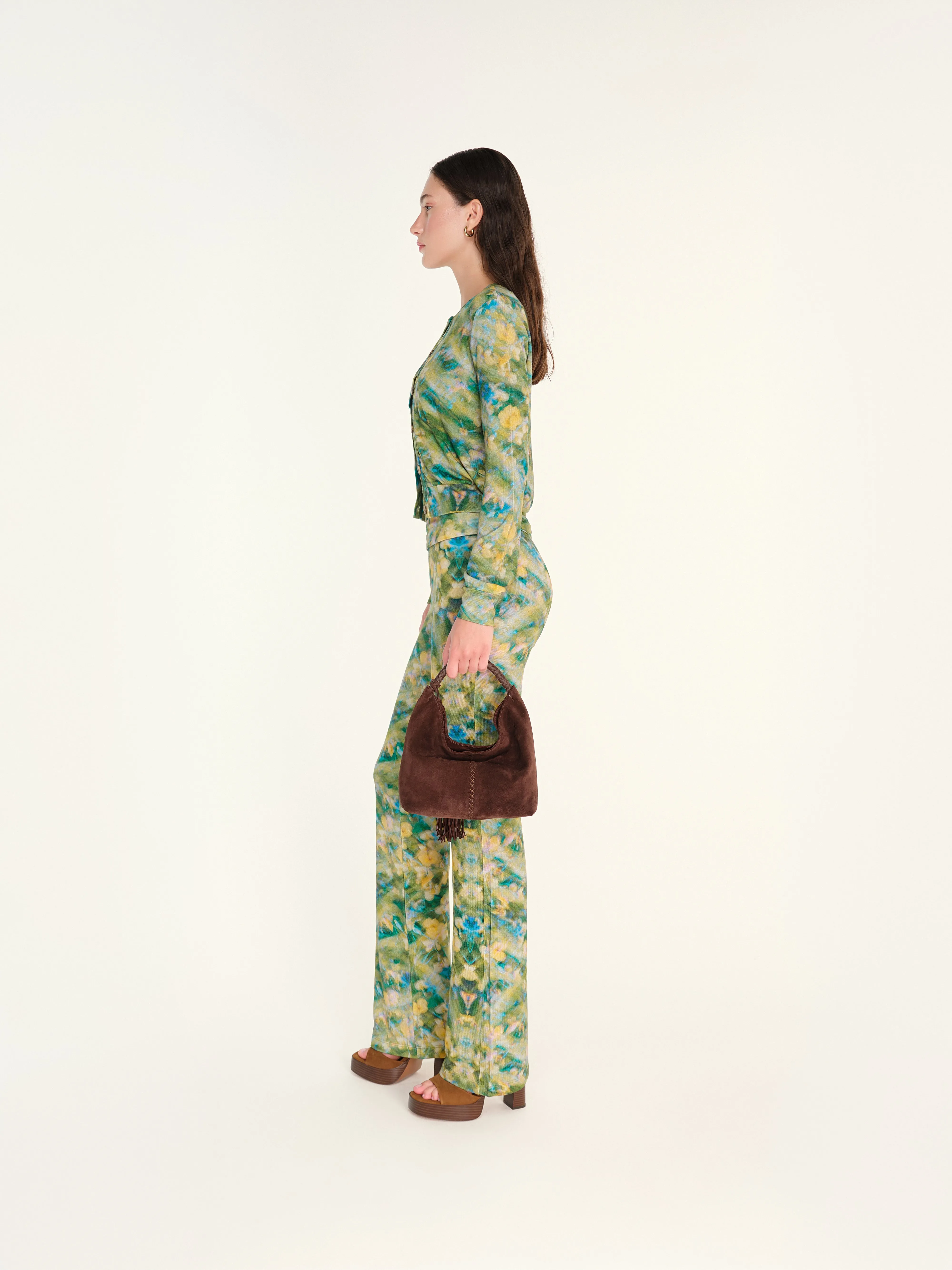 POLI - Floral printed cardigan sold by Siedres product image thumbnail 2
