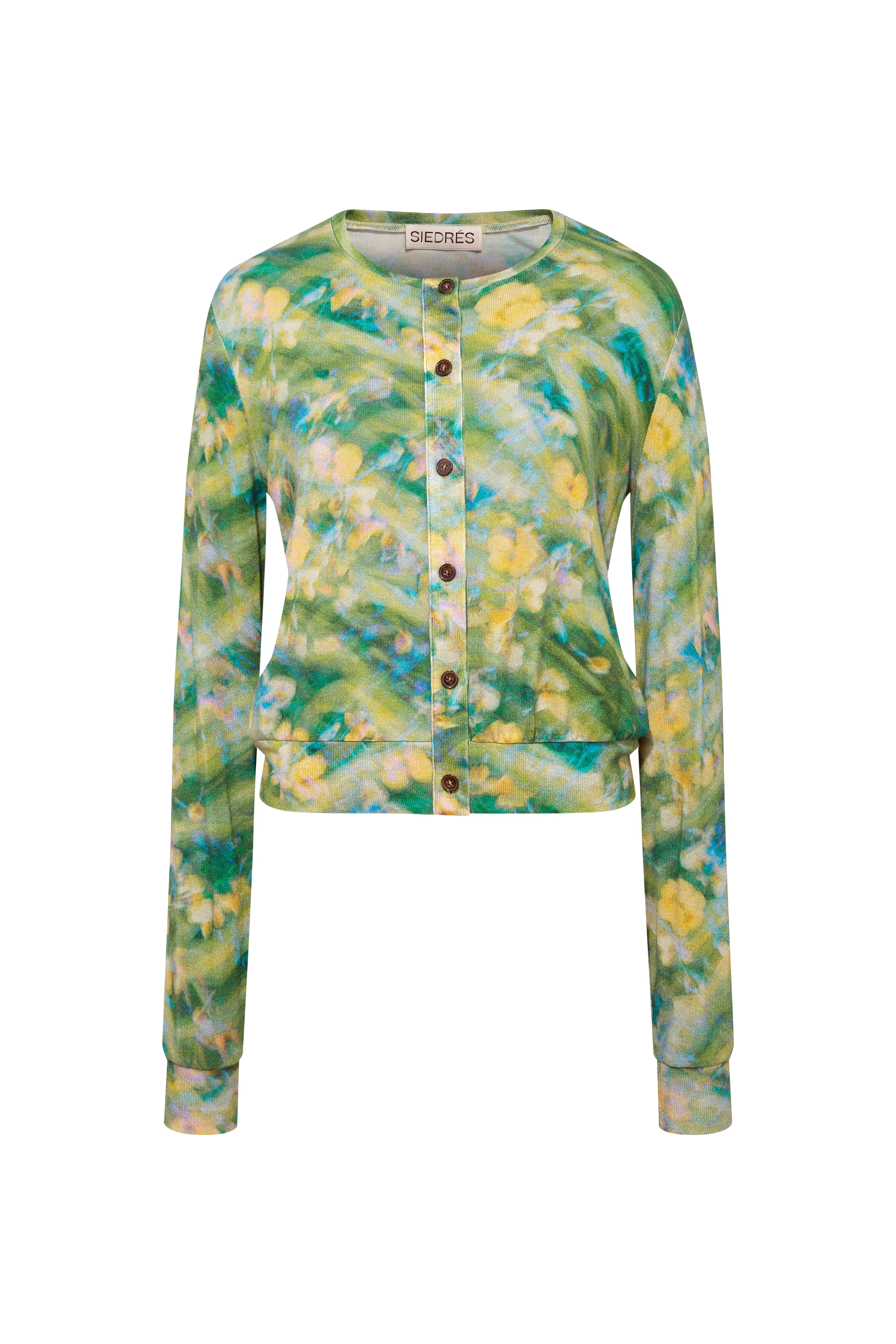 POLI - Floral printed cardigan sold by Siedres product image thumbnail 4