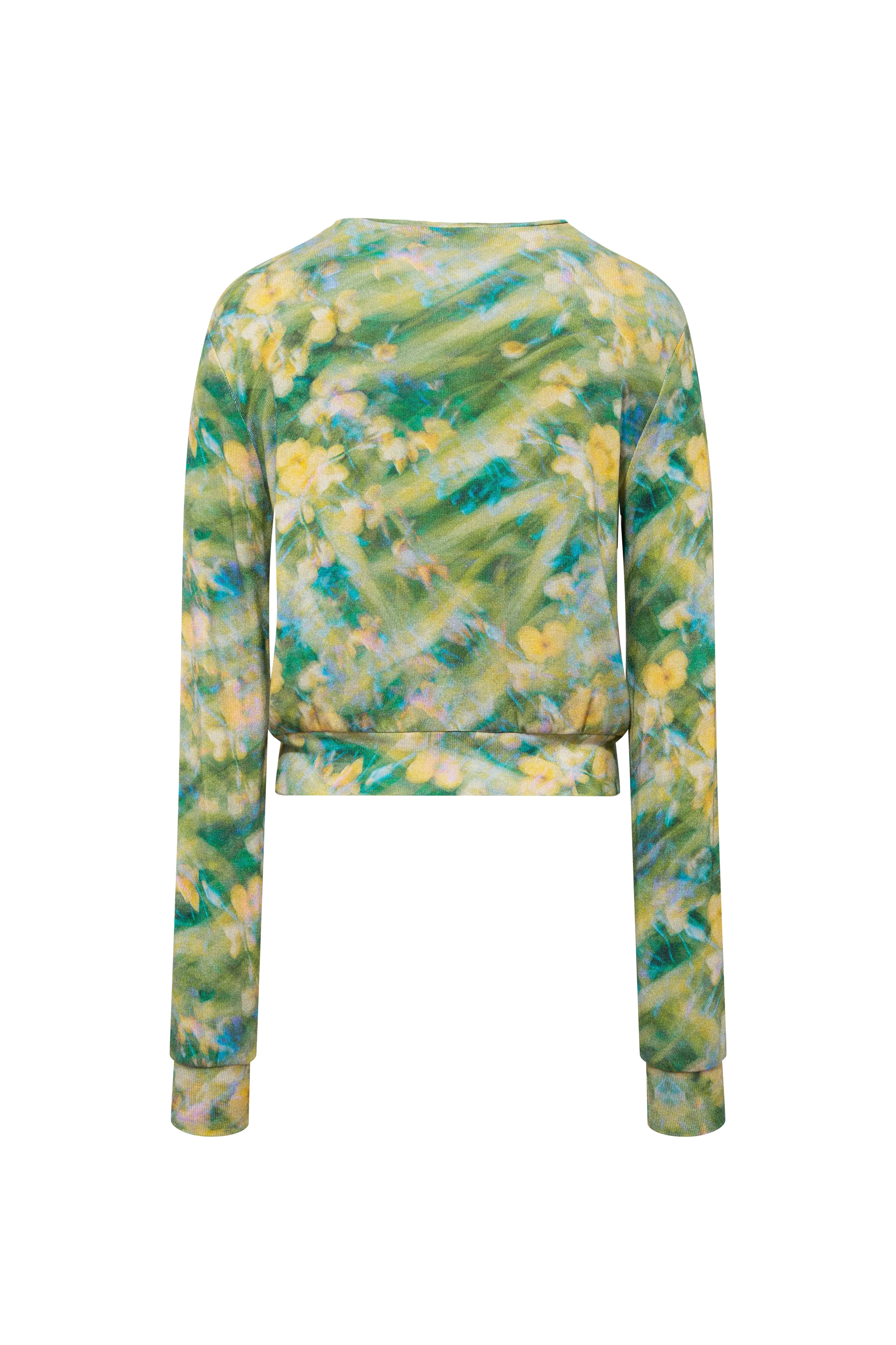 POLI - Floral printed cardigan sold by Siedres product image thumbnail 5