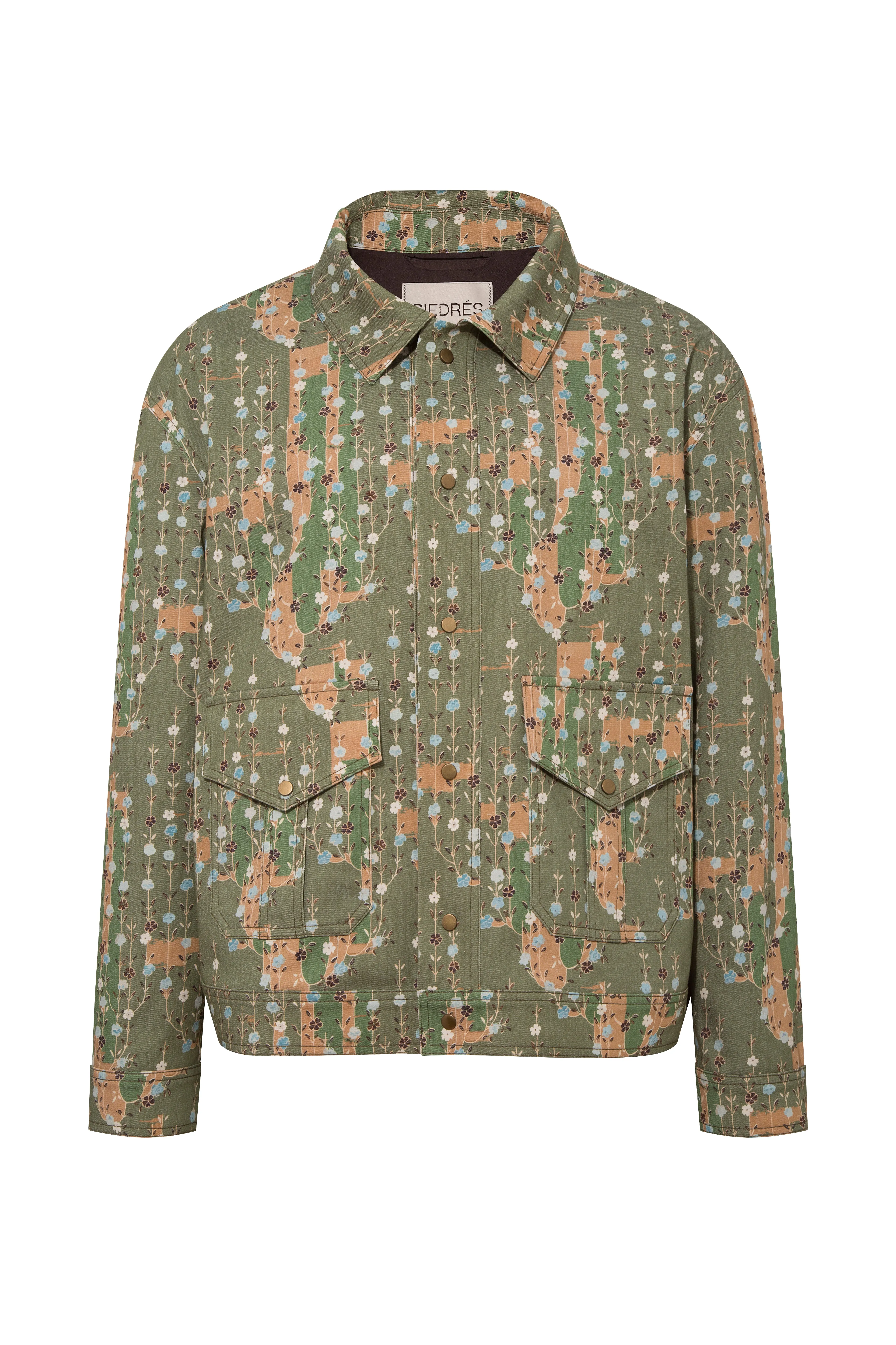 STEVE - Boxy-fit printed jacket sold by Siedres product image thumbnail 4