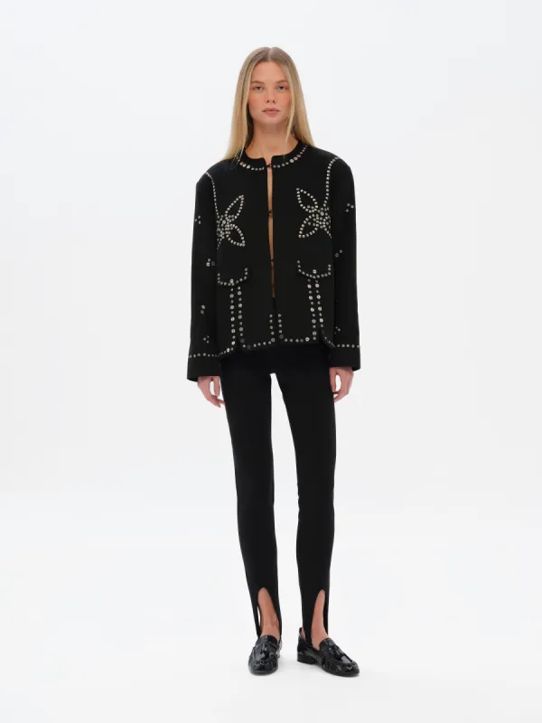 WALLIE - Mid-rise stirrup legging sold by Siedres