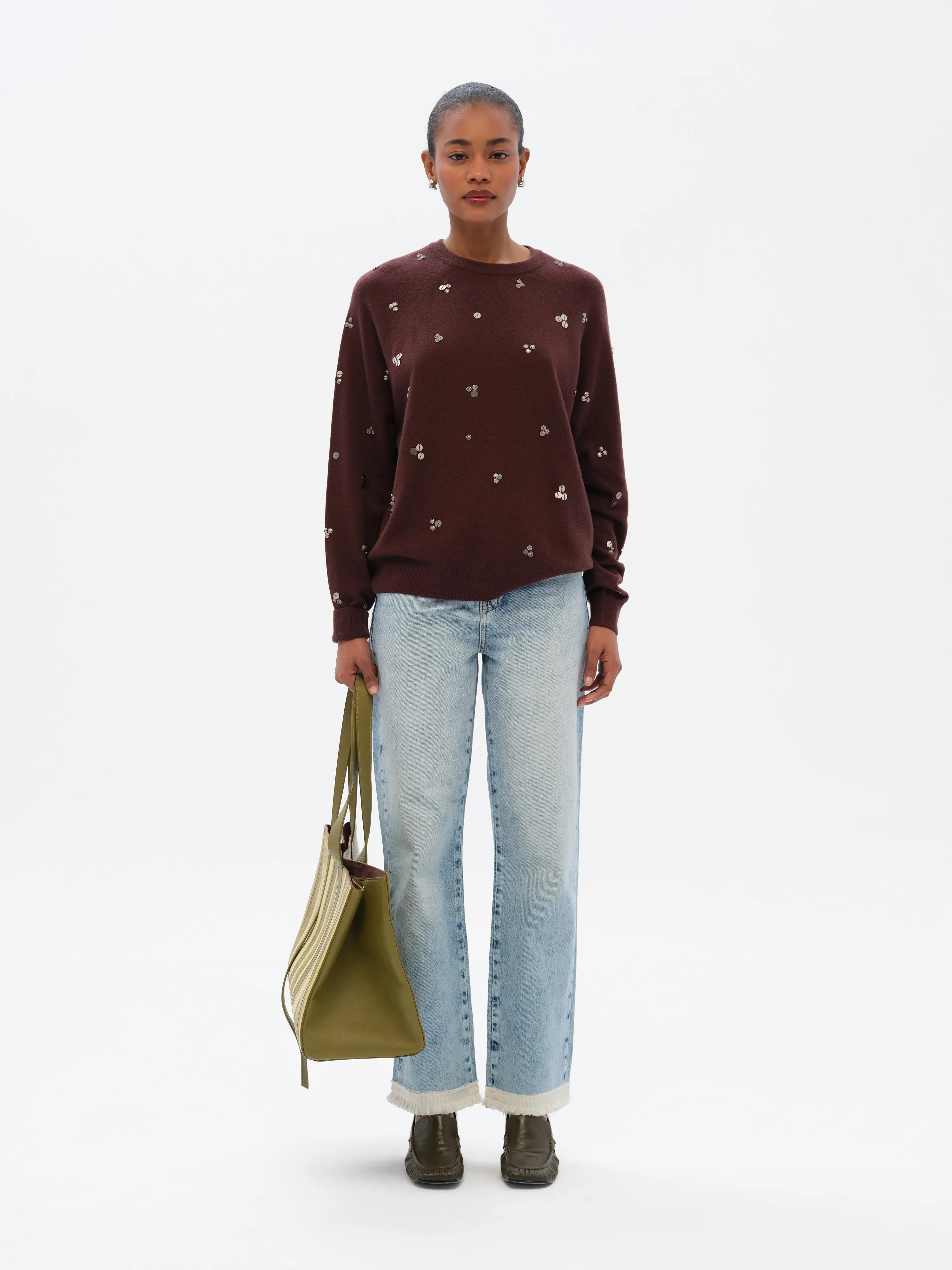 FLES - Embellished crew-neck sweater sold by Siedres product image thumbnail 2
