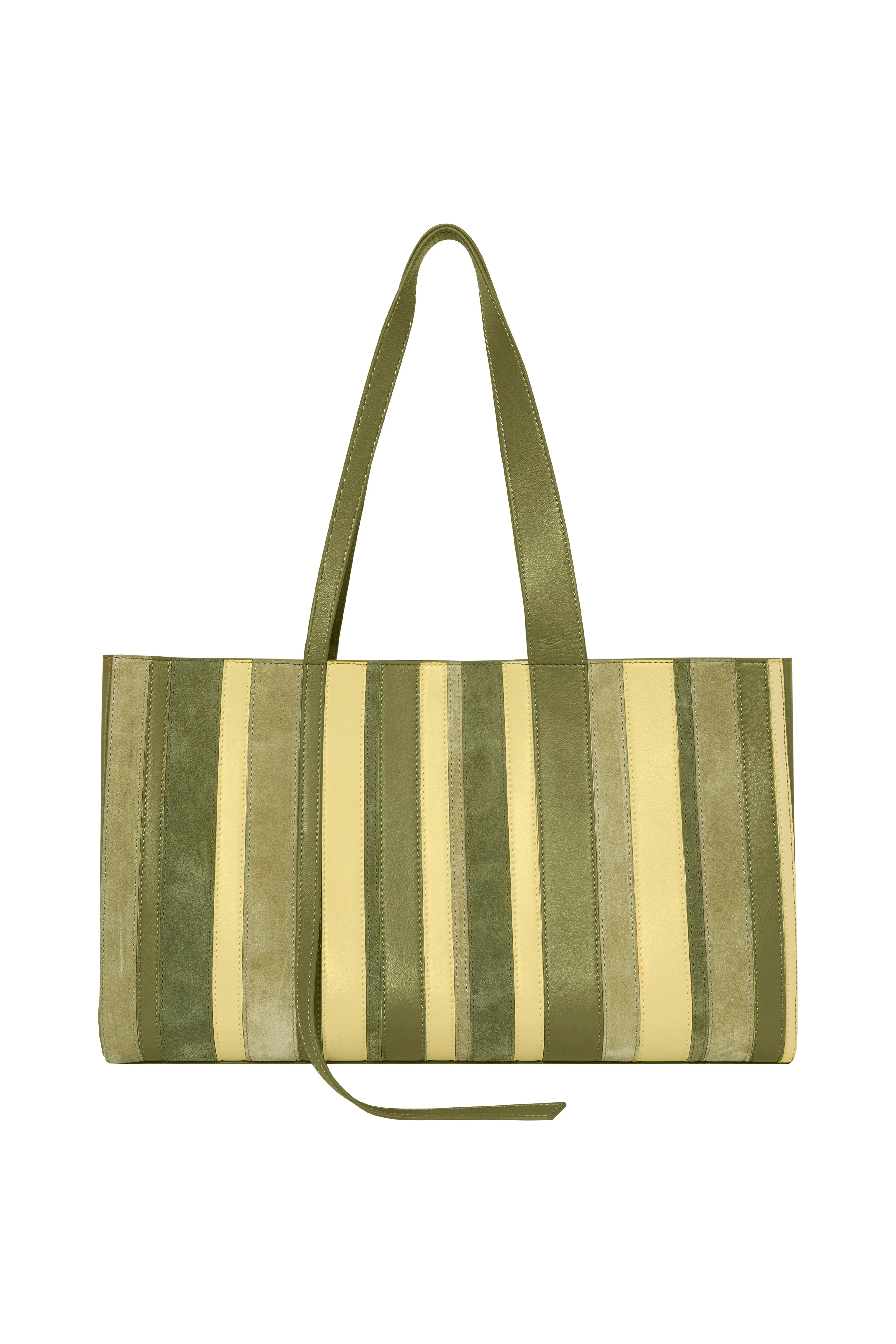 BRISA - Contrast leather tote bag sold by Siedres product image thumbnail 2