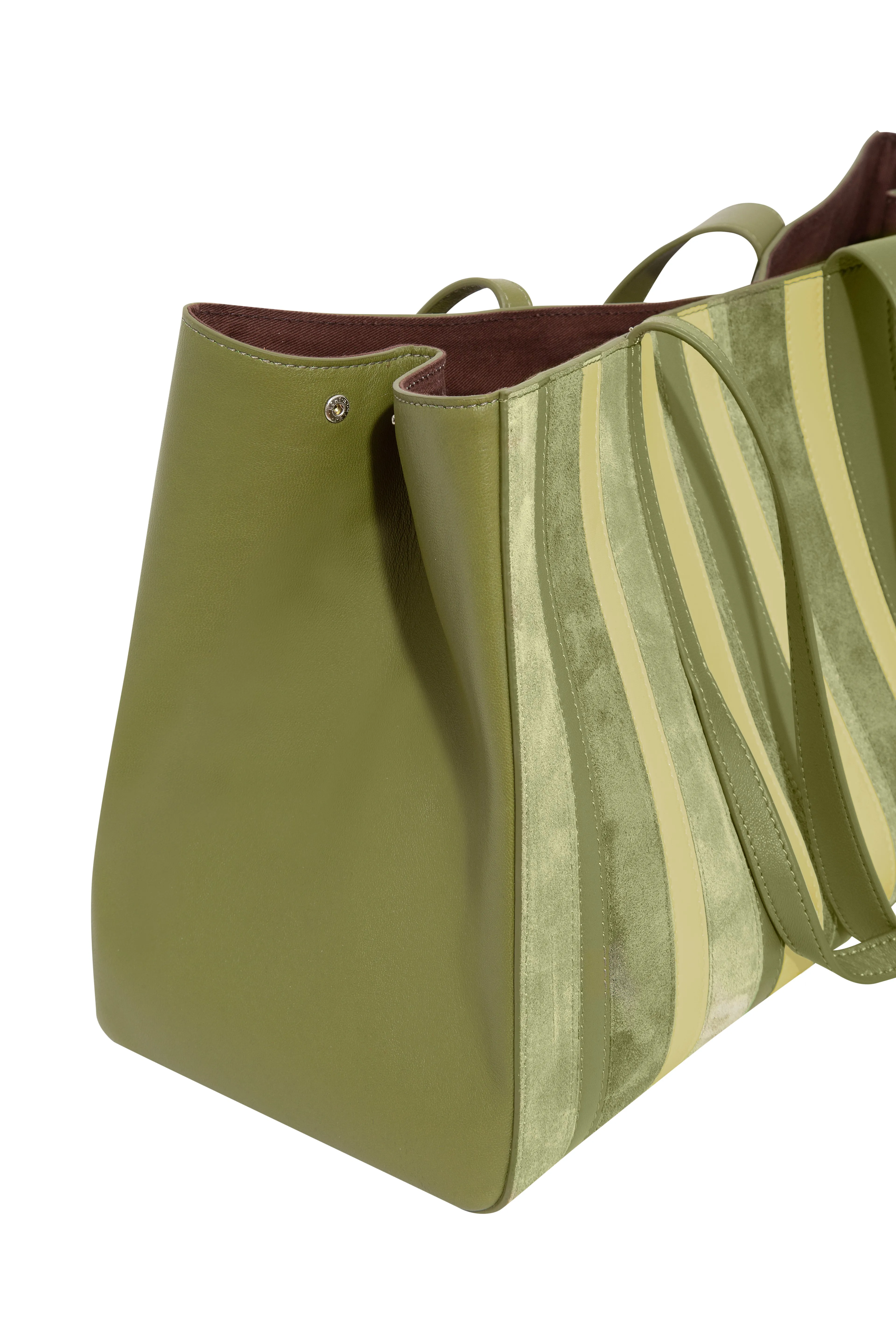 BRISA - Contrast leather tote bag sold by Siedres product image thumbnail 4