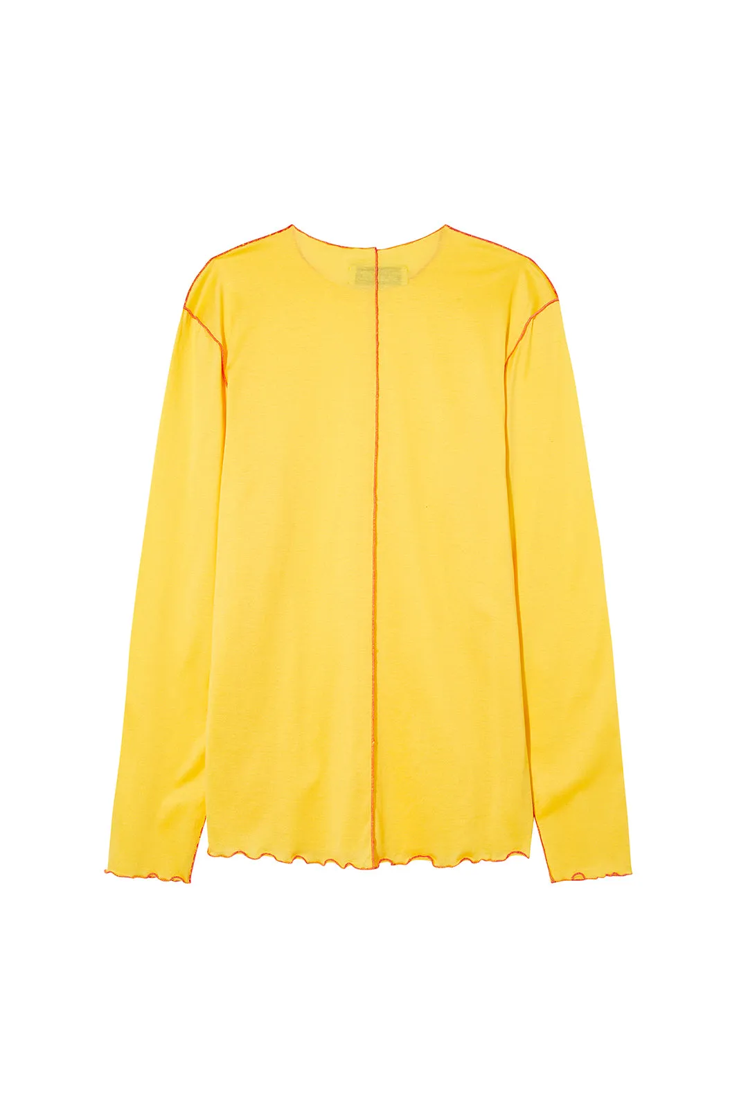 RIE - Long-sleeve contrast stitched jersey t-shirt sold by Siedres product image thumbnail 2