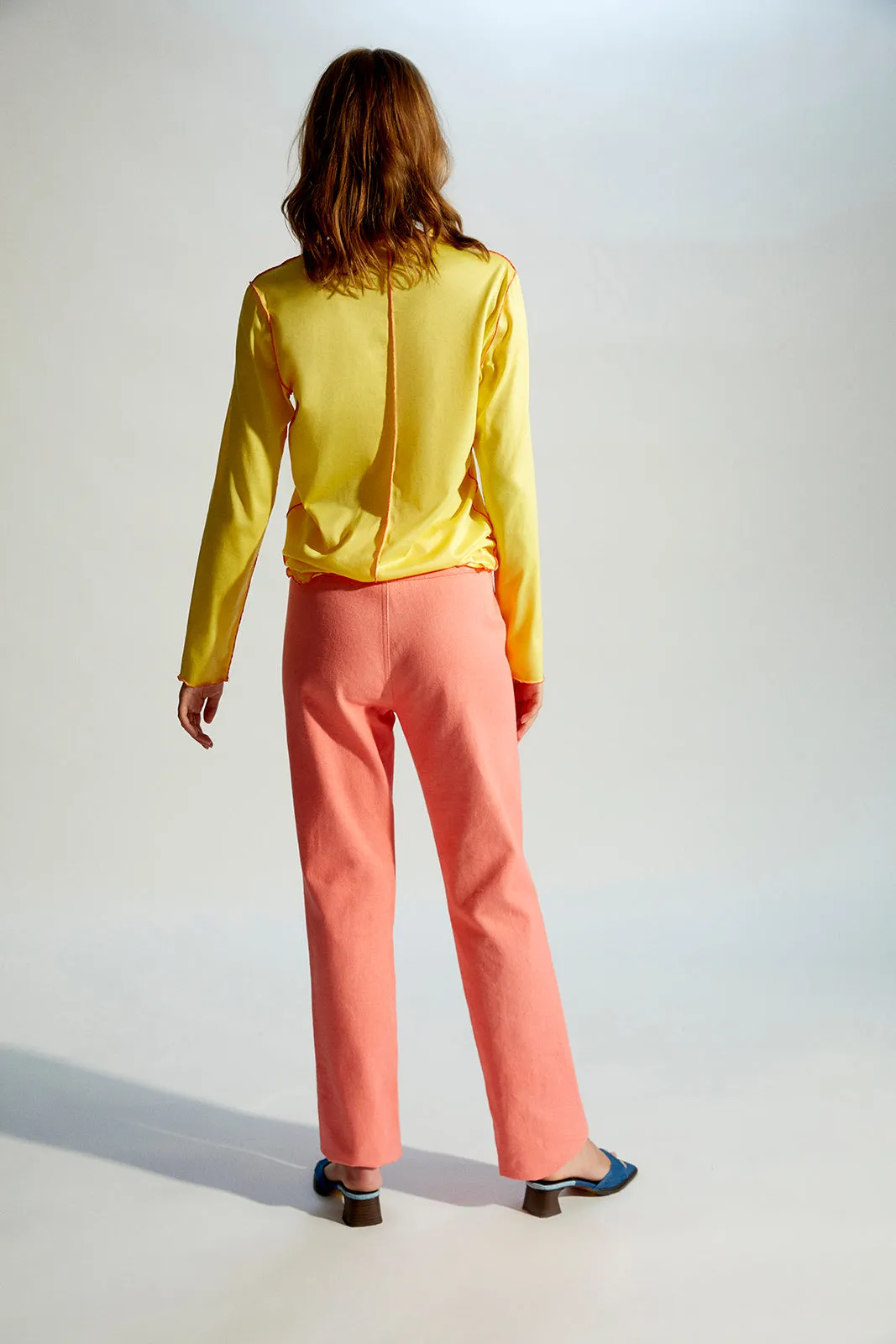 RIE - Long-sleeve contrast stitched jersey t-shirt sold by Siedres product image thumbnail 5