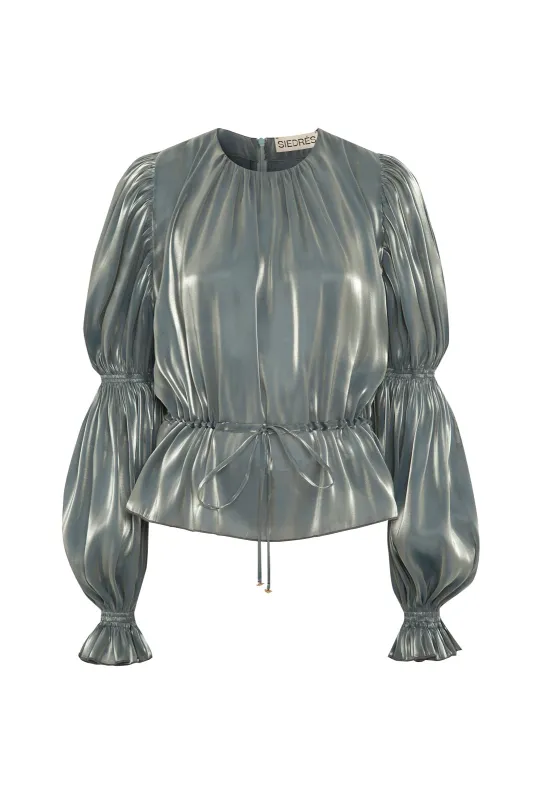 HARLOW - Balloon sleeve top sold by Siedres