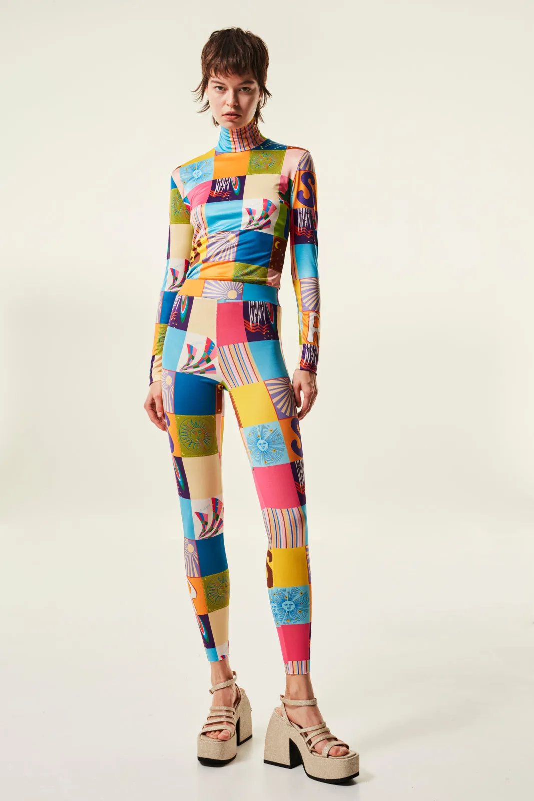 PHILA - Square printed leggings sold by Siedres product image thumbnail 3