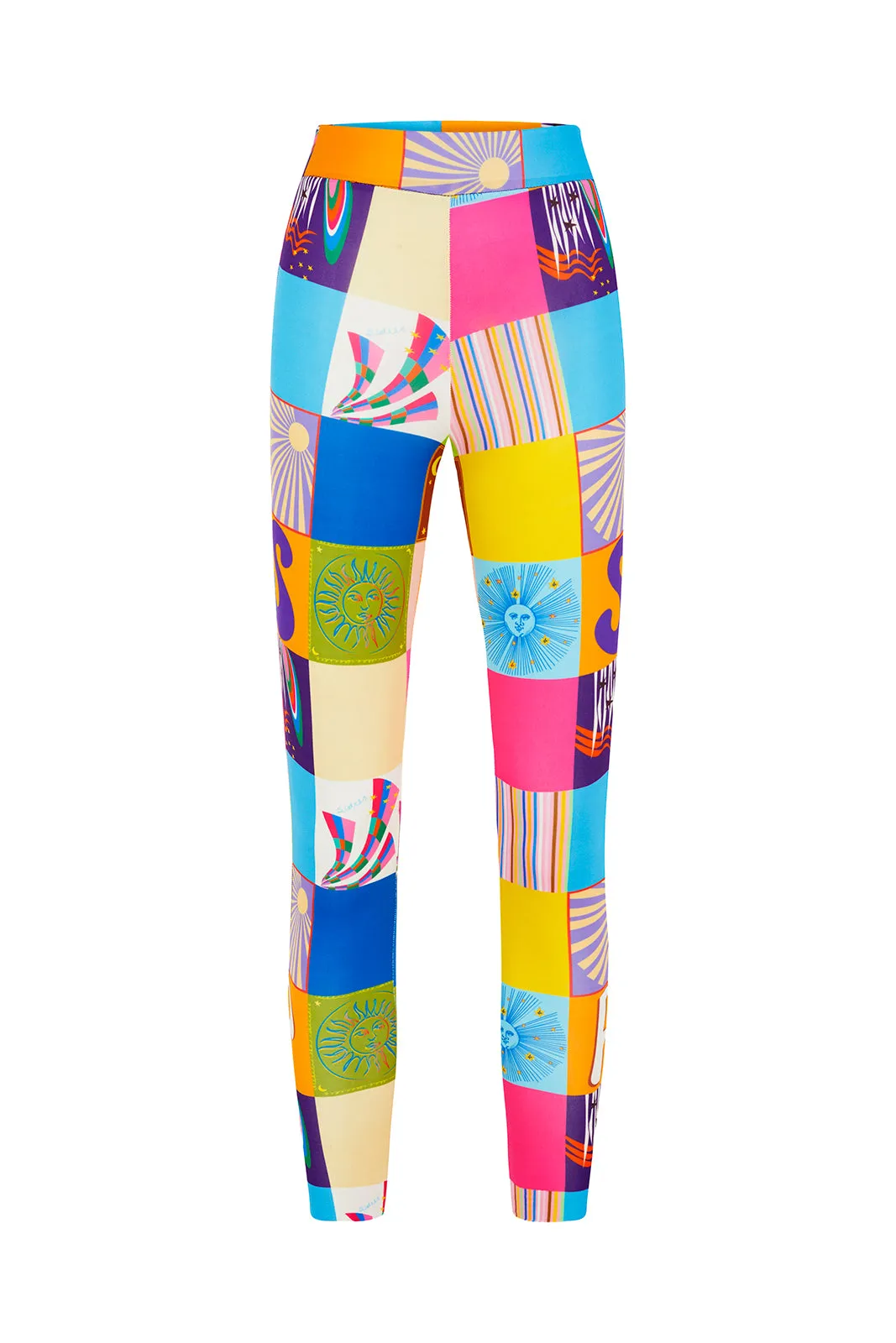 PHILA - Square printed leggings sold by Siedres