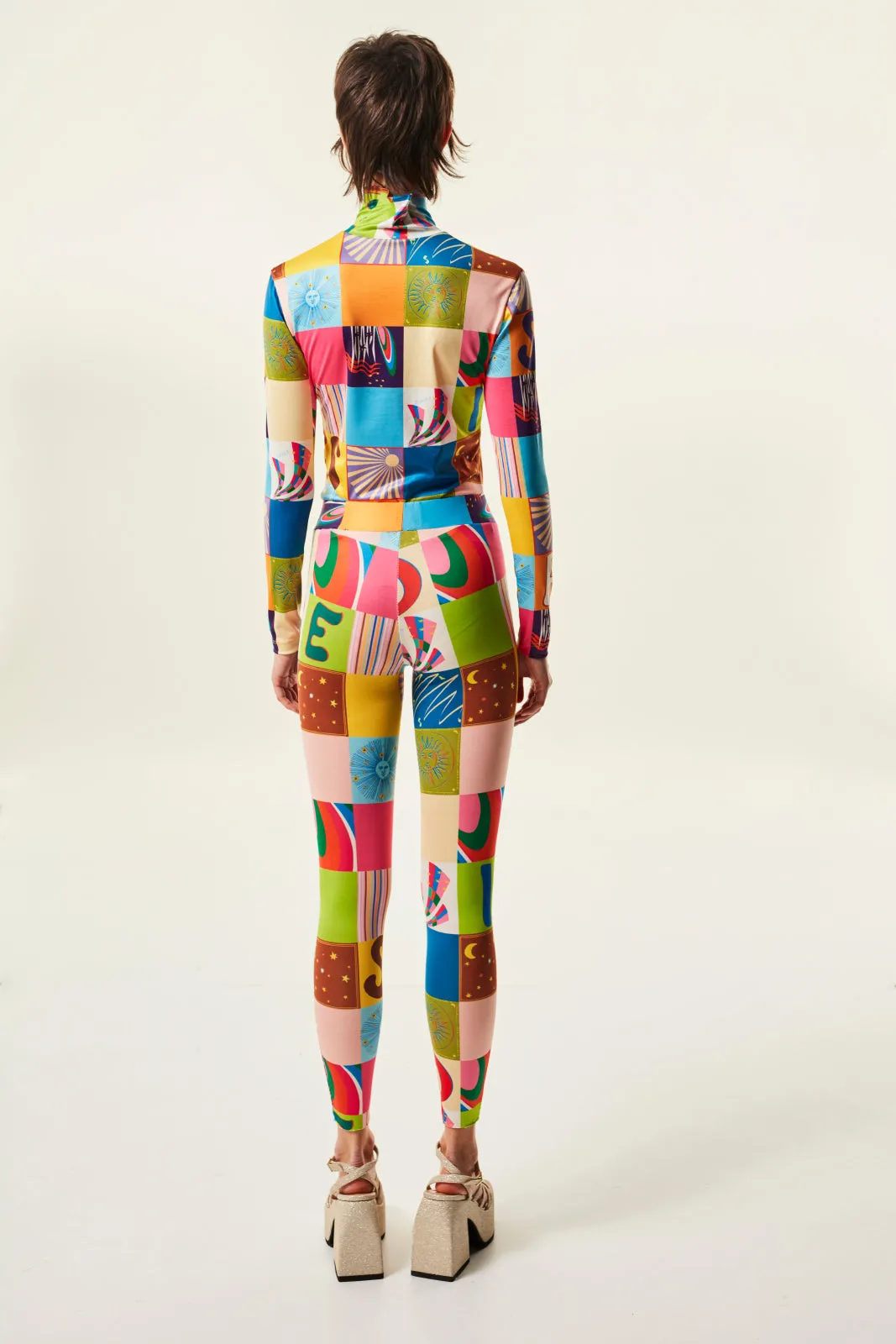 PHILA - Square printed leggings sold by Siedres product image thumbnail 4