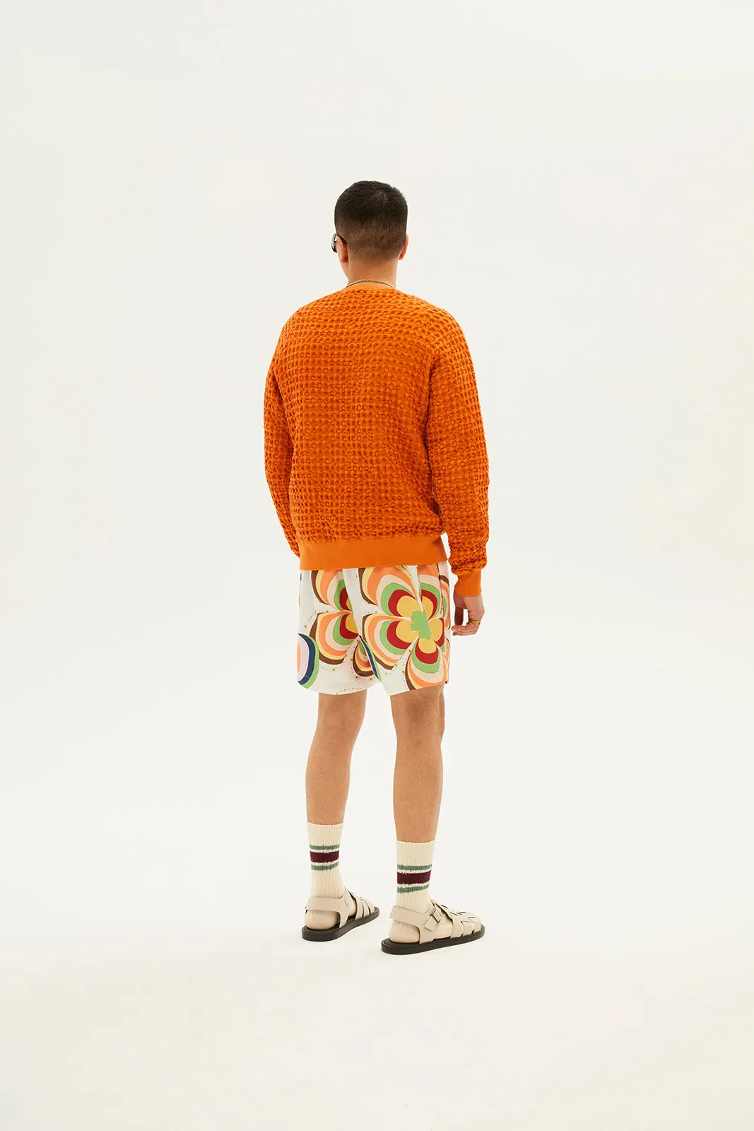 NONA - Flower printed swim shorts sold by Siedres product image thumbnail 5