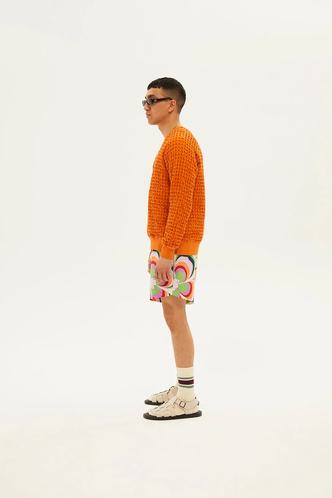 NONA - Flower printed swim shorts sold by Siedres product image thumbnail 4