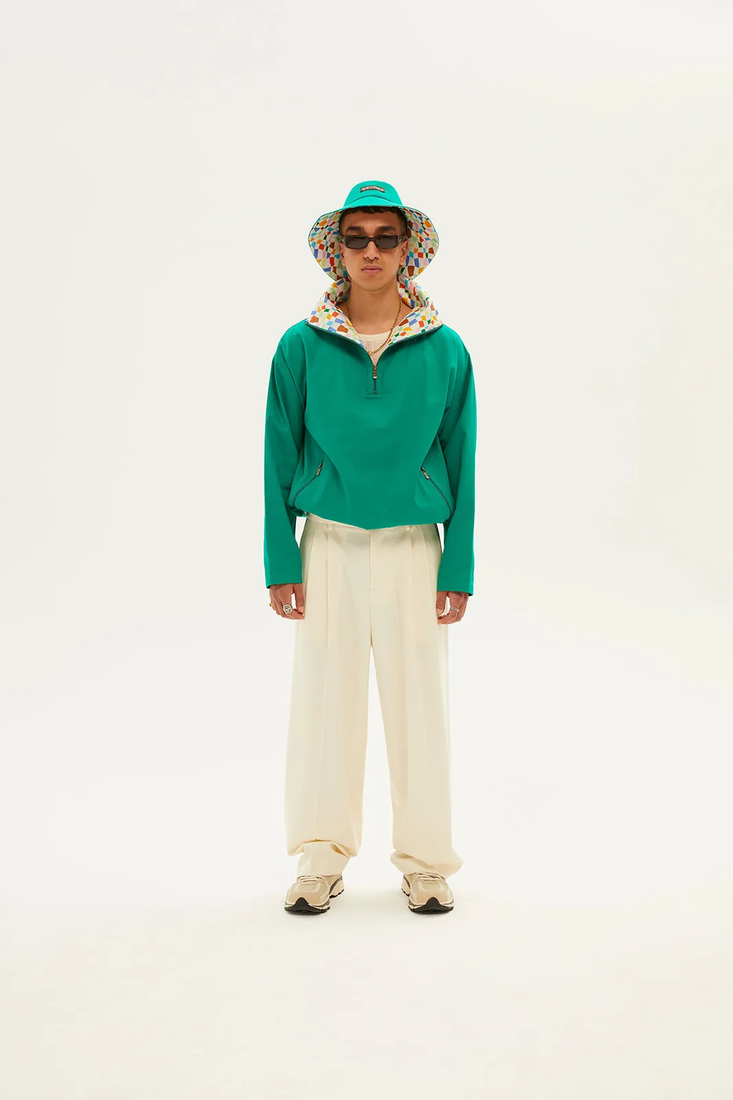TYRON - Wide leg pleated trousers sold by Siedres product image thumbnail 3