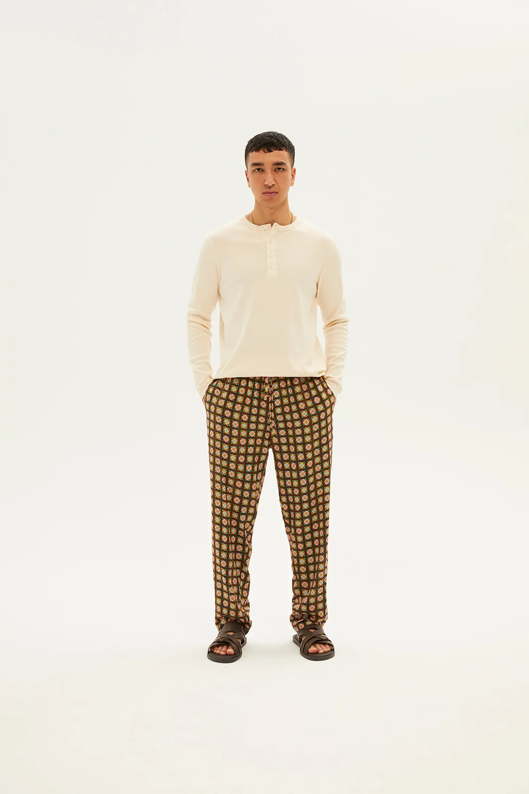 SALANA - Mini flower printed pyjama pants sold by Siedres product image thumbnail 3