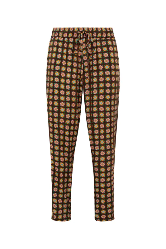 SALANA - Mini flower printed pyjama pants sold by Siedres