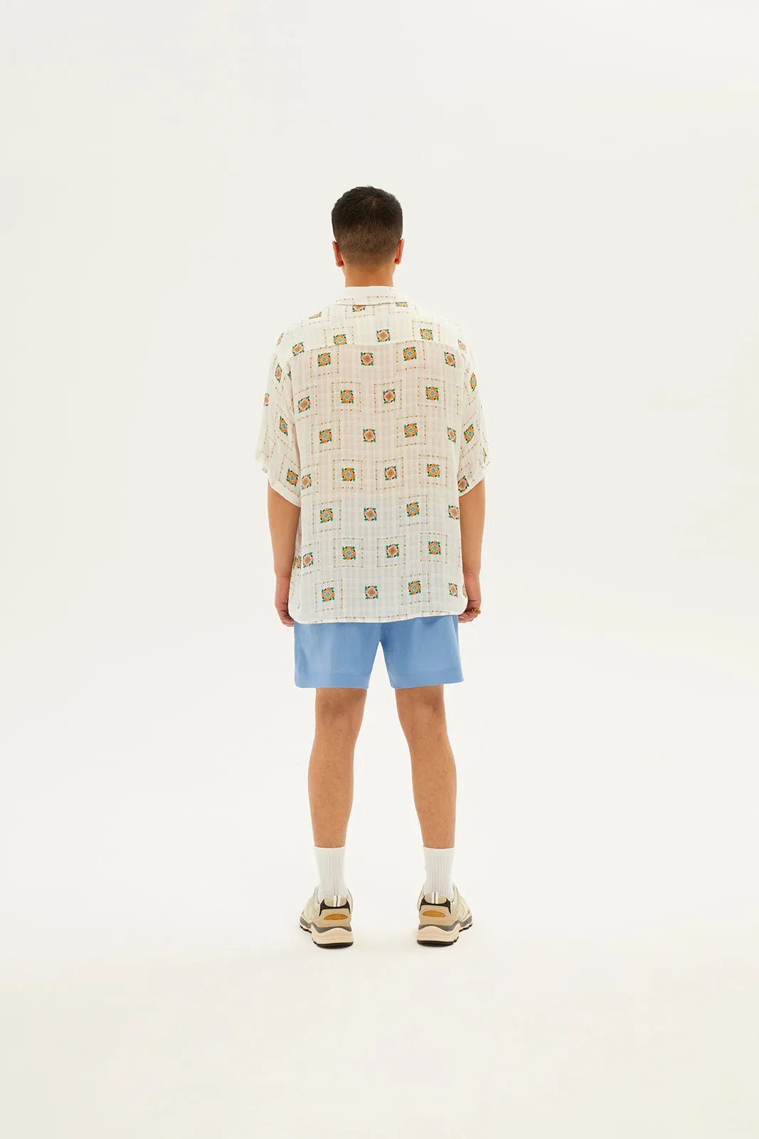 MARCO - Flowy short sleeve shirt sold by Siedres product image thumbnail 5