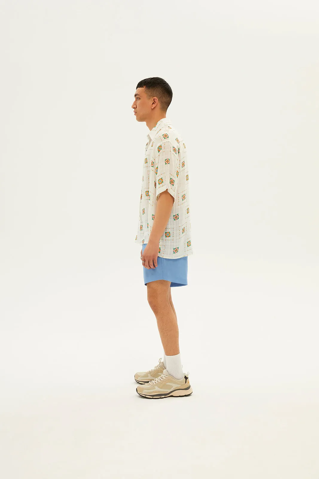 MARCO - Flowy short sleeve shirt sold by Siedres product image thumbnail 4