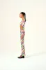 ISLA - Diagonal striped flare pants sold by Siedres
