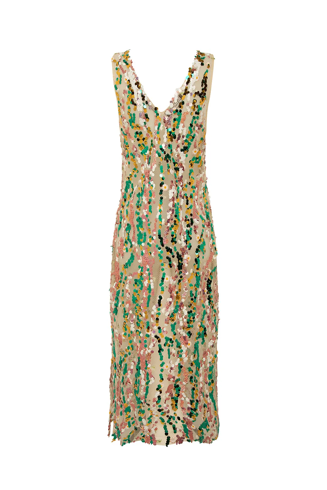 RHODE - V-neck sequined dress sold by Siedres product image thumbnail 2