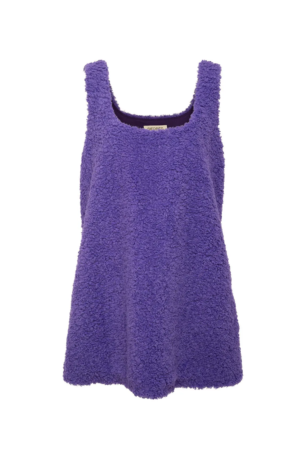 VALERIA - Mini dress in faux fur sold by Siedres