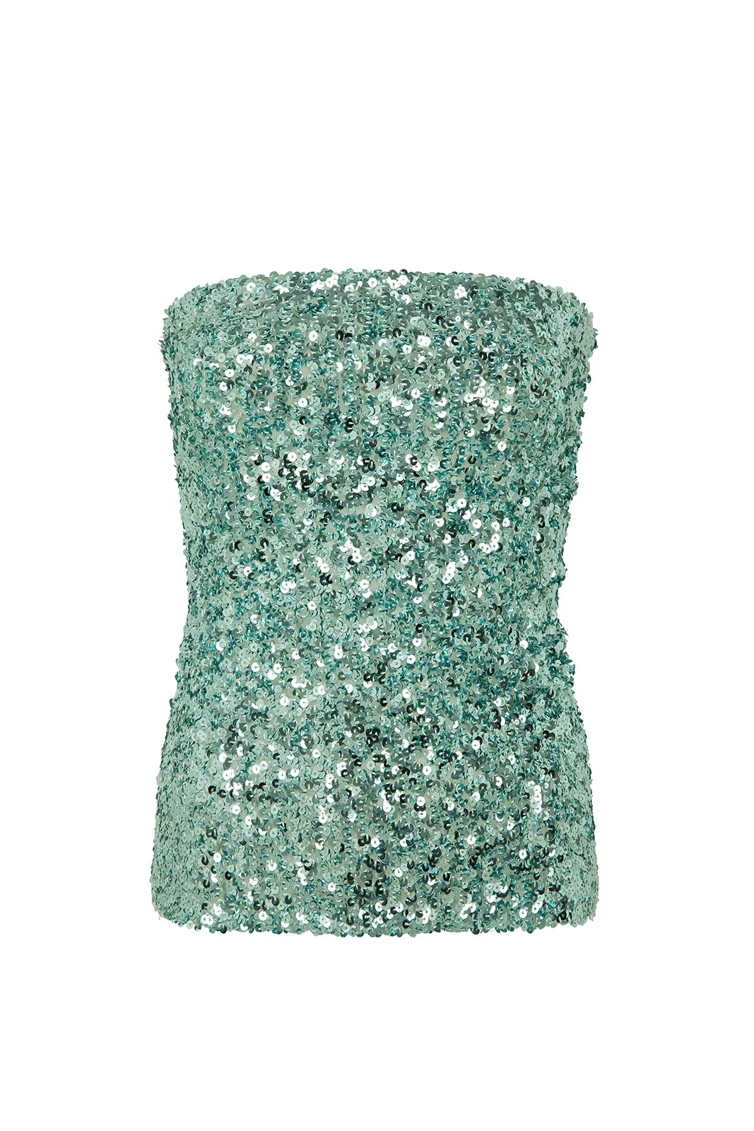 PIPA - Strapless sequined top sold by Siedres