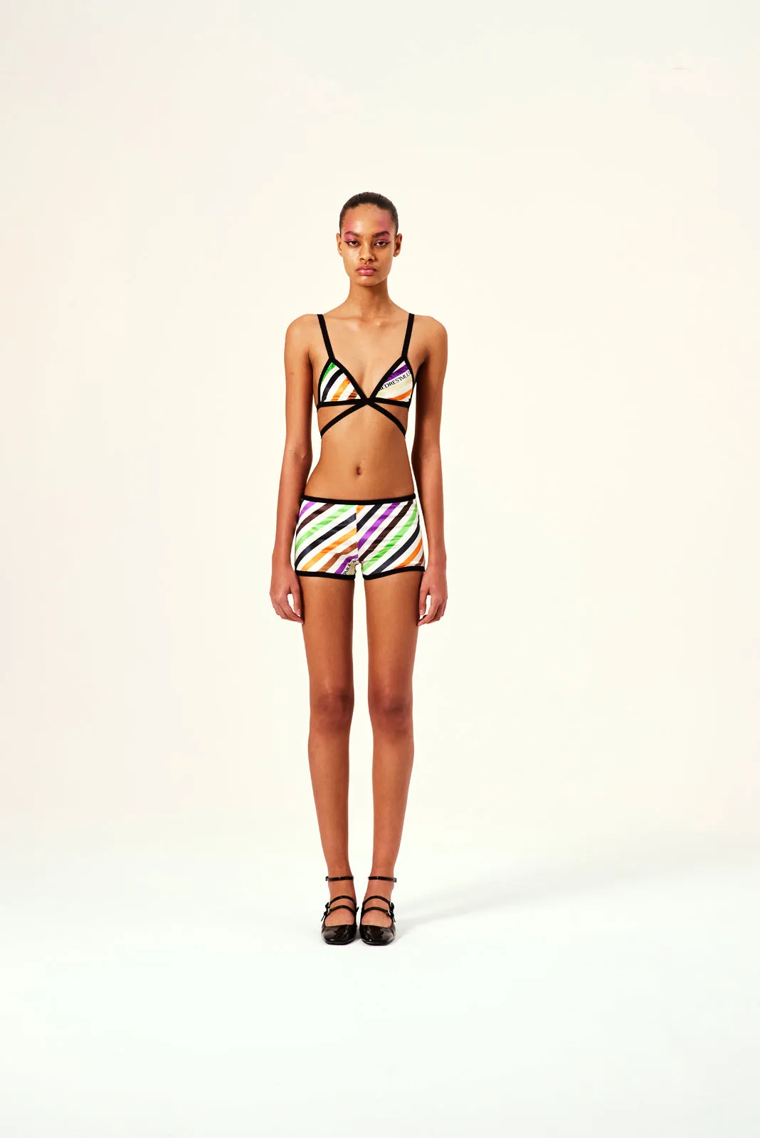 REN - Diagonal striped bralette sold by Siedres product image thumbnail 3