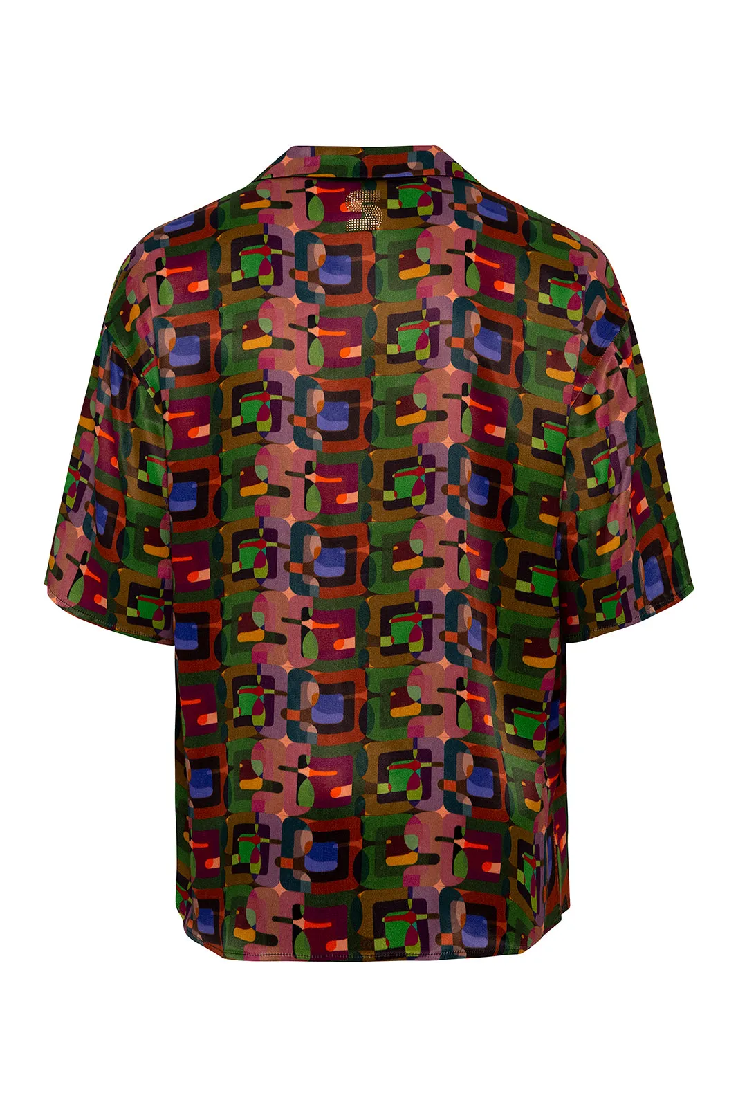 COLTON - Resort collar short sleeve printed shirt sold by Siedres product image thumbnail 2