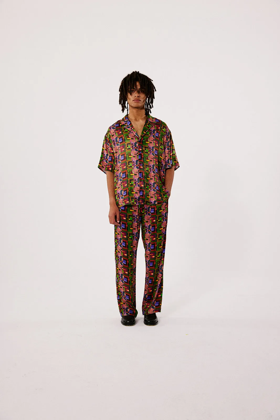 COLTON - Resort collar short sleeve printed shirt sold by Siedres product image thumbnail 3