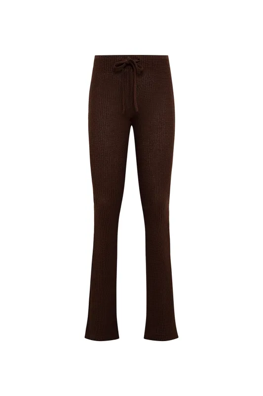 FLO - Straight leg knit pants sold by Siedres