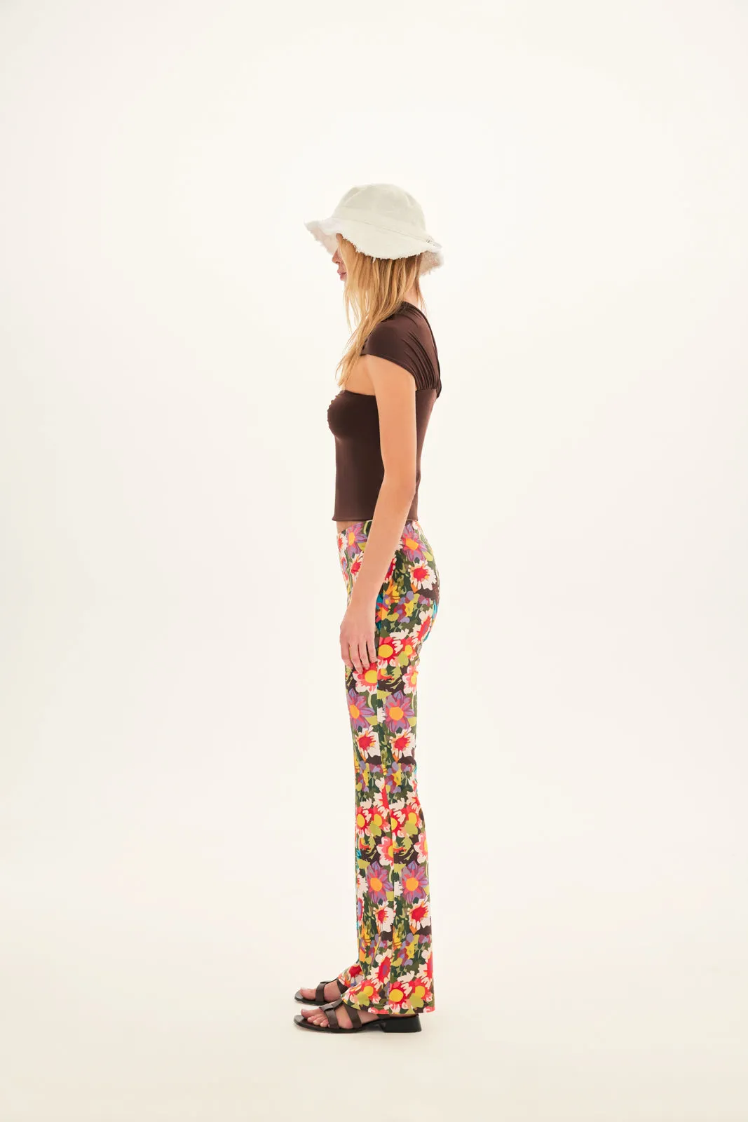 FLO - Floral velvet pants sold by Siedres product image thumbnail 4