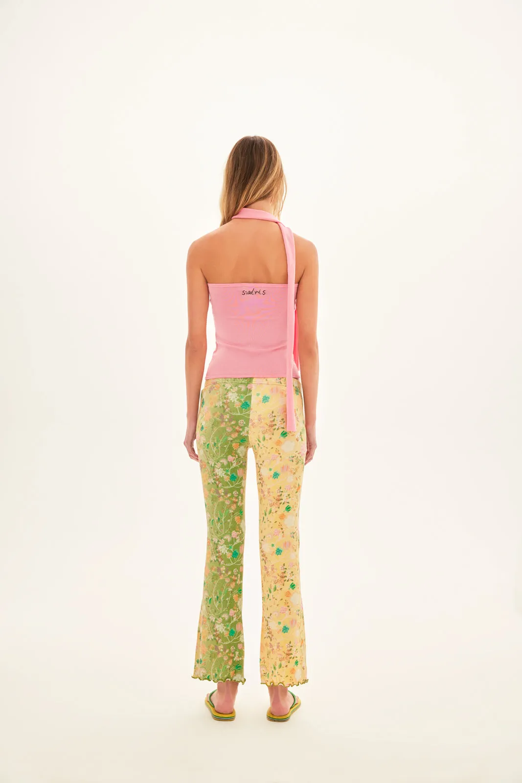 DANIA - Floral flared cropped pants sold by Siedres product image thumbnail 5