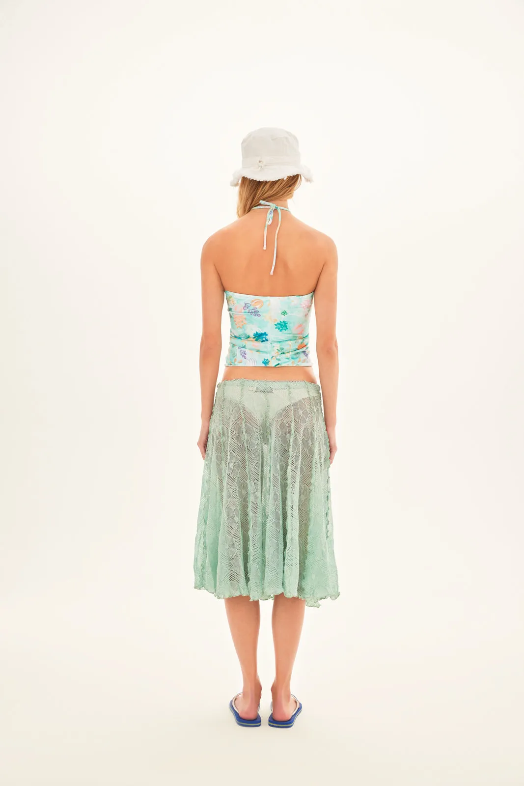 DAY - Cut-out strapless top with tie detail sold by Siedres product image thumbnail 5