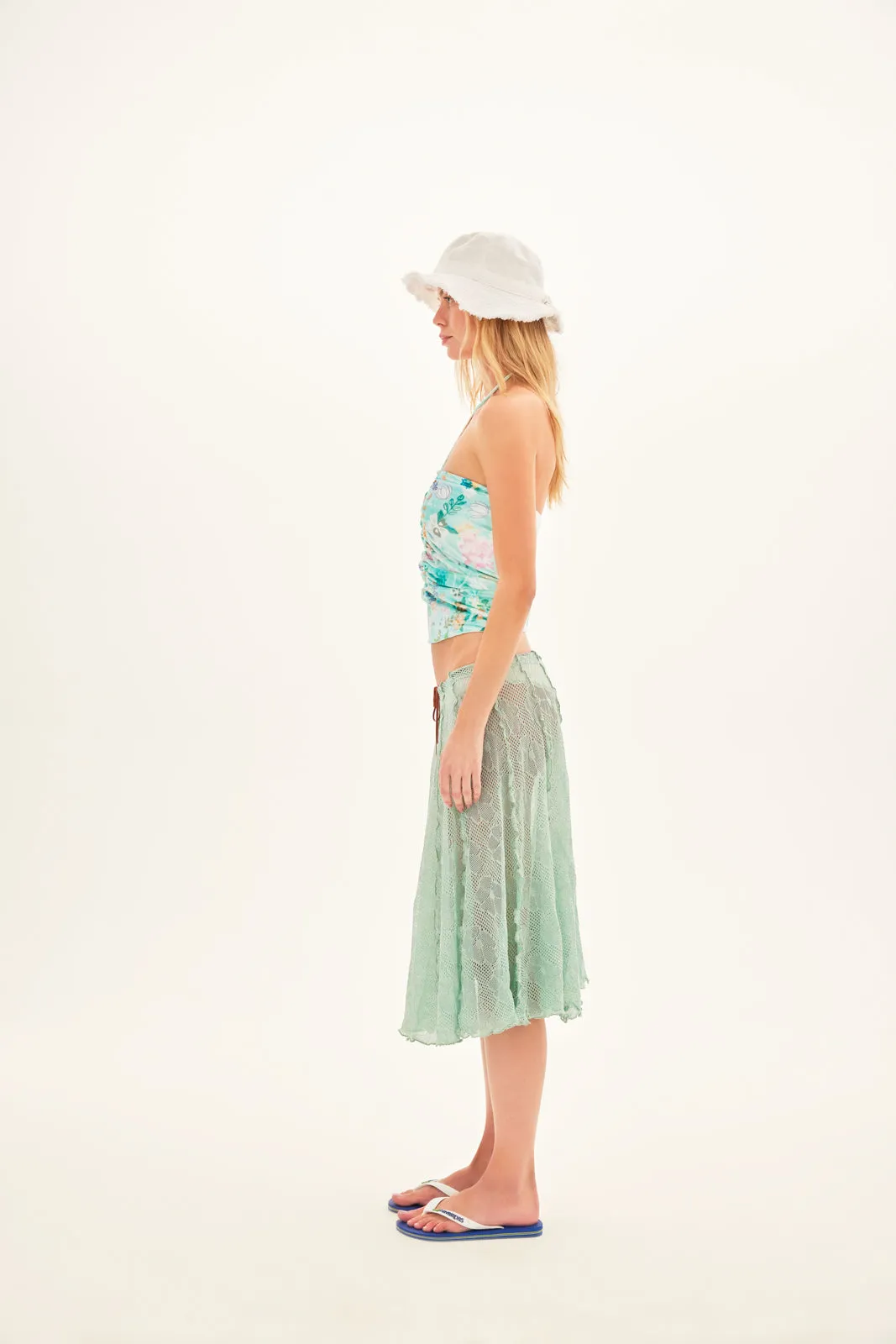 DAY - Cut-out strapless top with tie detail sold by Siedres product image thumbnail 4
