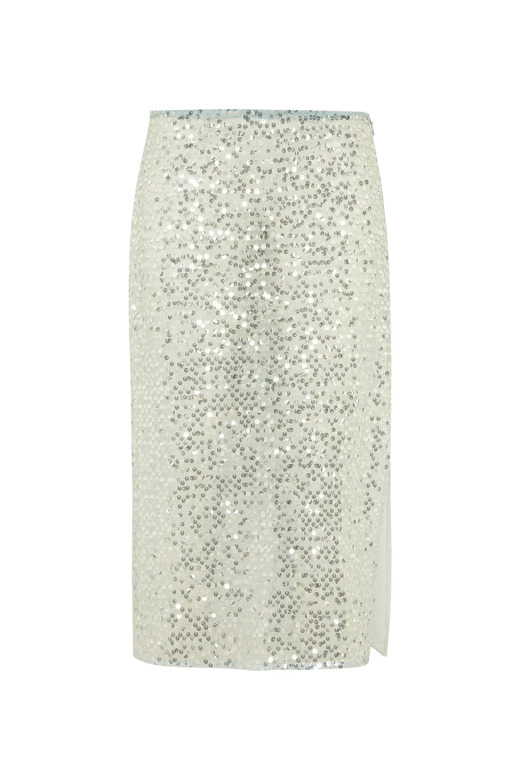 HELEN - Sequin low-rise midi skirt sold by Siedres