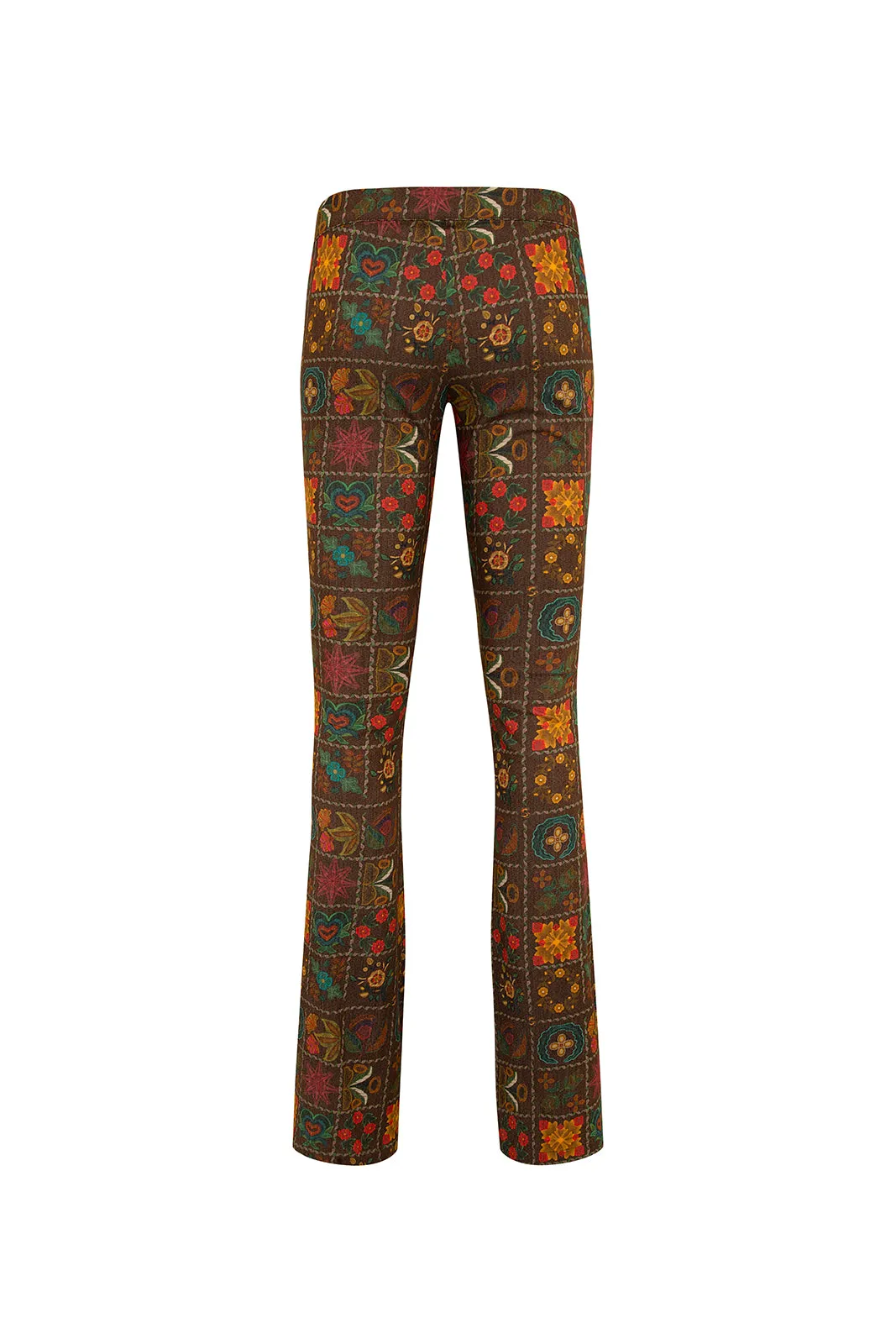 ISLA - Printed flare low-rise pants sold by Siedres product image thumbnail 2