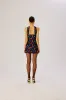 NICCI - Cut-out detail pleated mini dress sold by Siedres