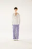 MASON - Straight-leg pants with elastic waistband sold by Siedres