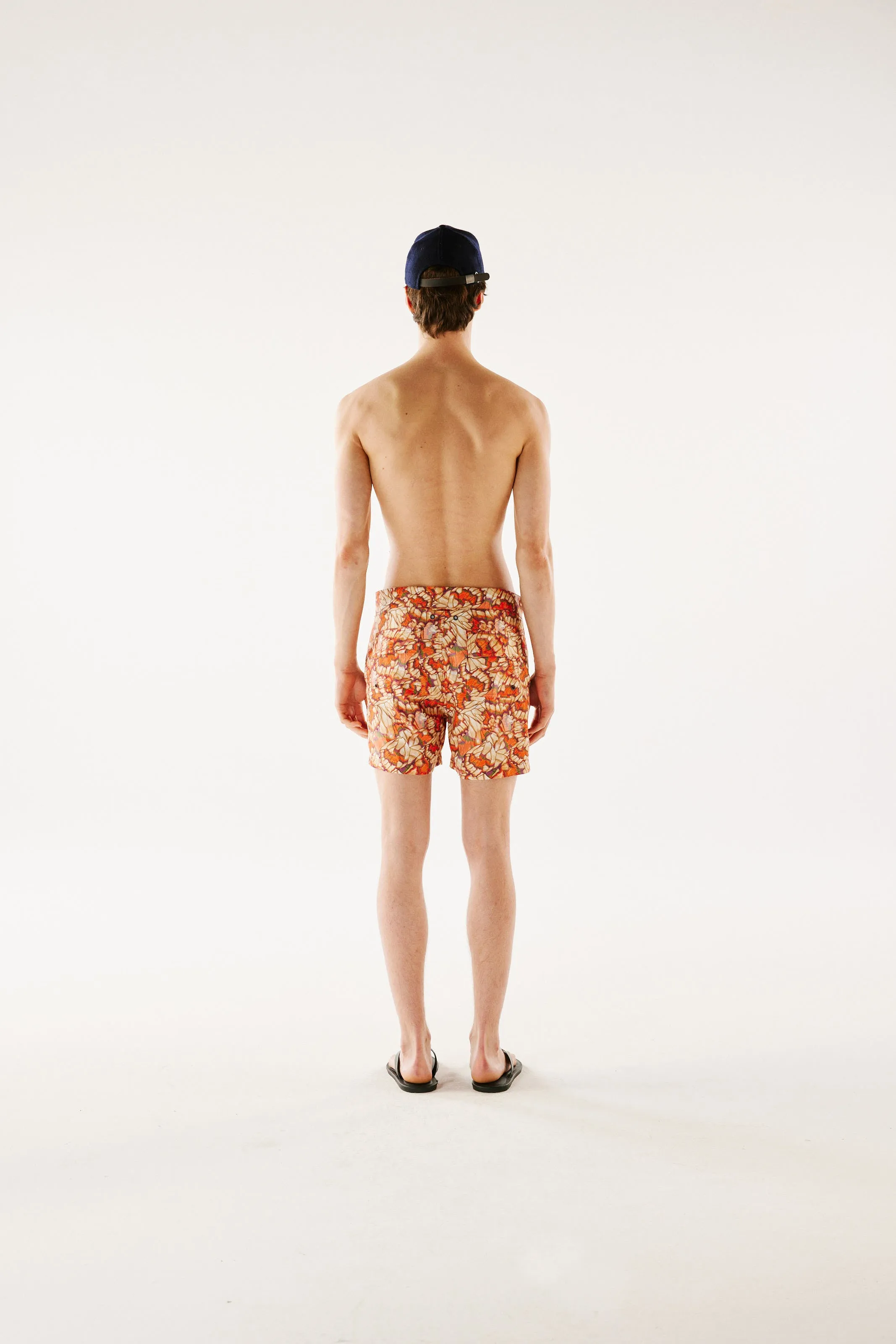 BORA - Slim-fit short-length printed swim shorts sold by Siedres product image thumbnail 5