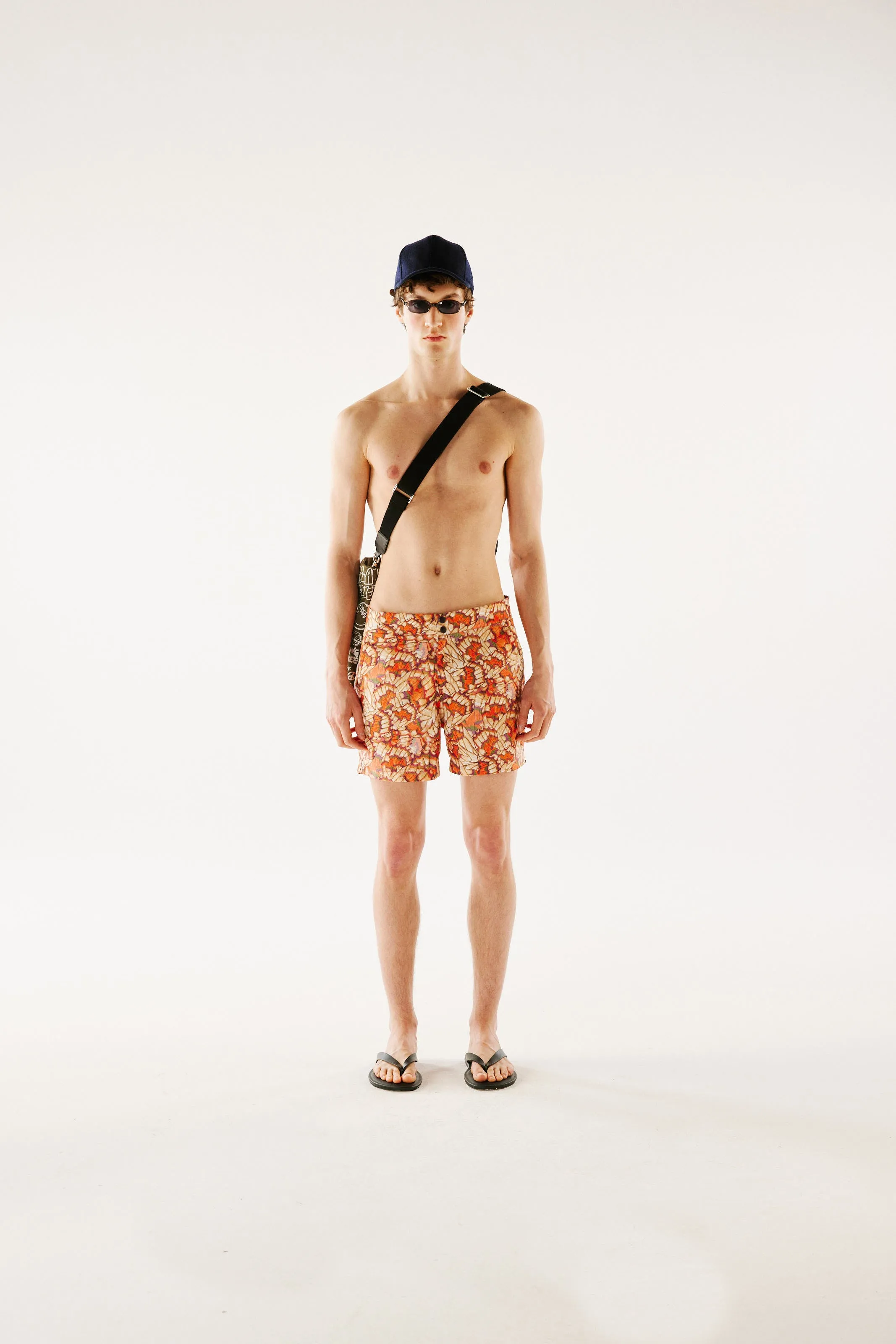 BORA - Slim-fit short-length printed swim shorts sold by Siedres product image thumbnail 3