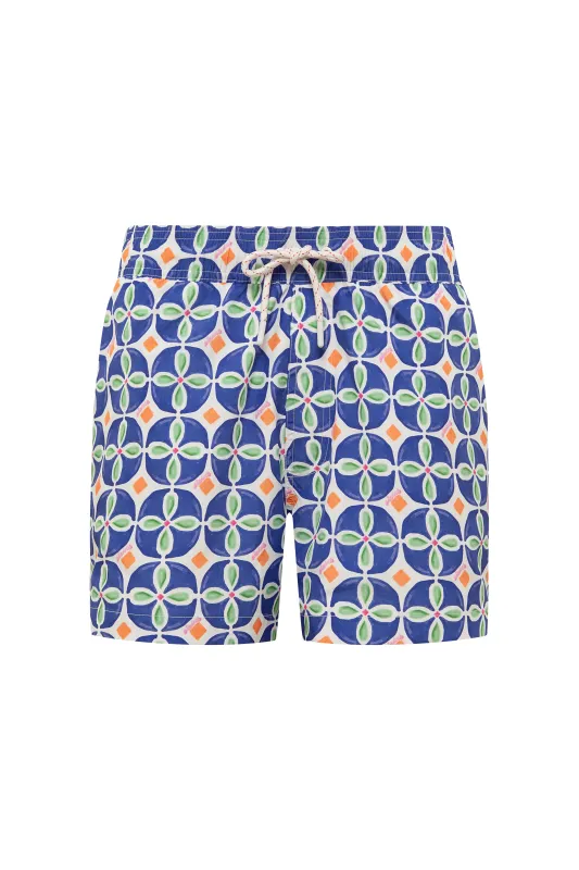 RAY - Regular-fit short-length swim shorts sold by Siedres