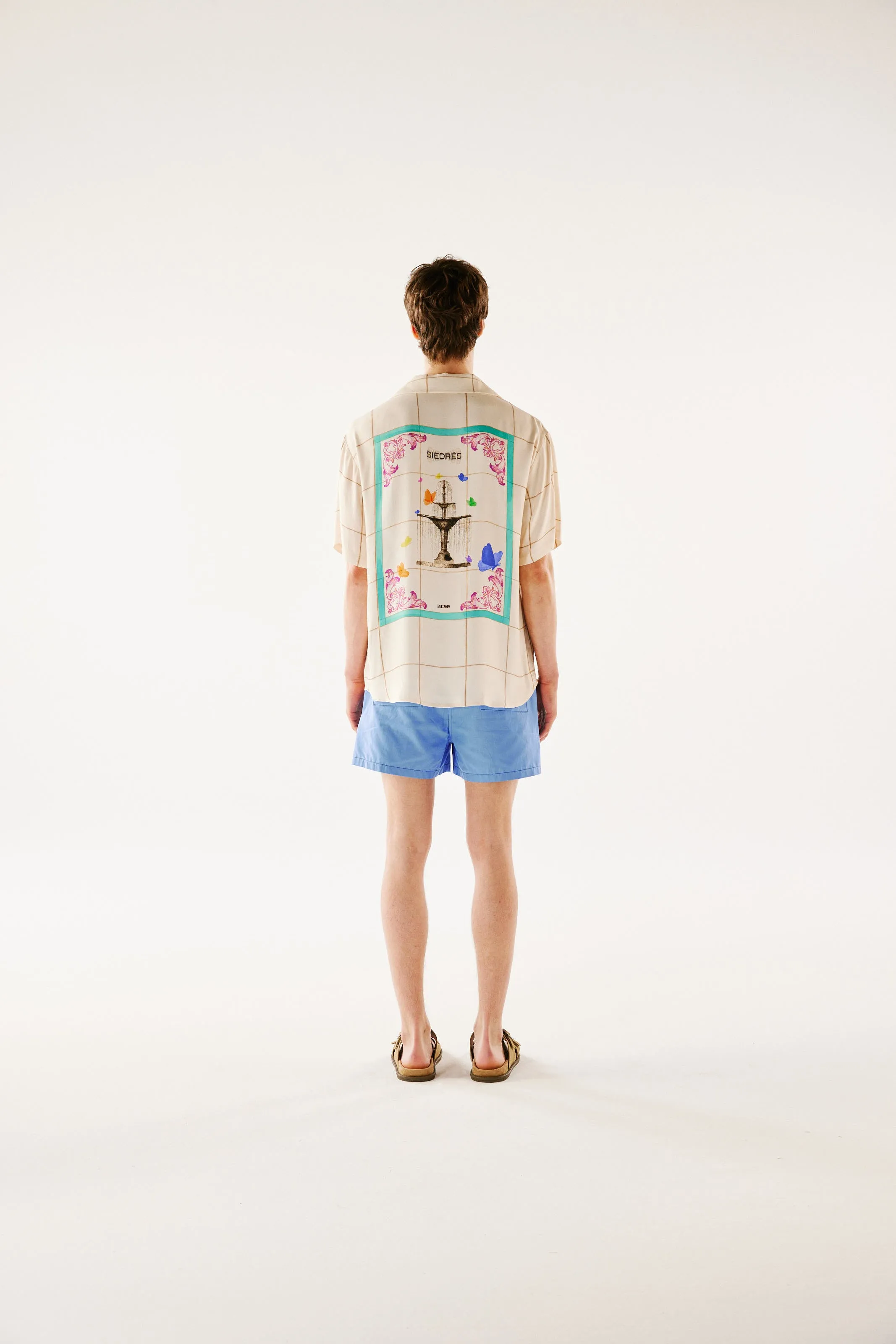 COLTON - Resort collar shirt with graphic print sold by Siedres product image thumbnail 5