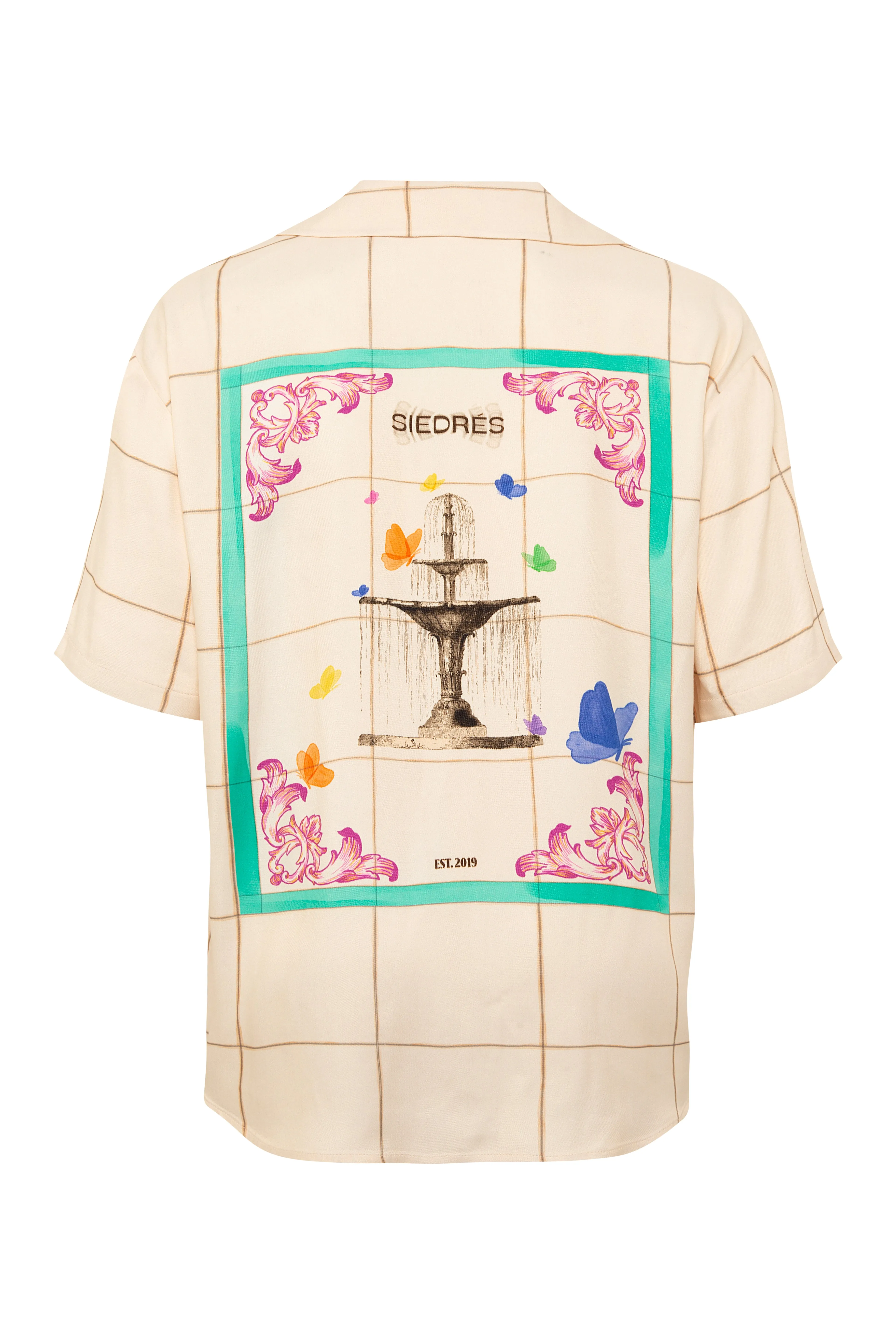COLTON - Resort collar shirt with graphic print sold by Siedres product image thumbnail 2