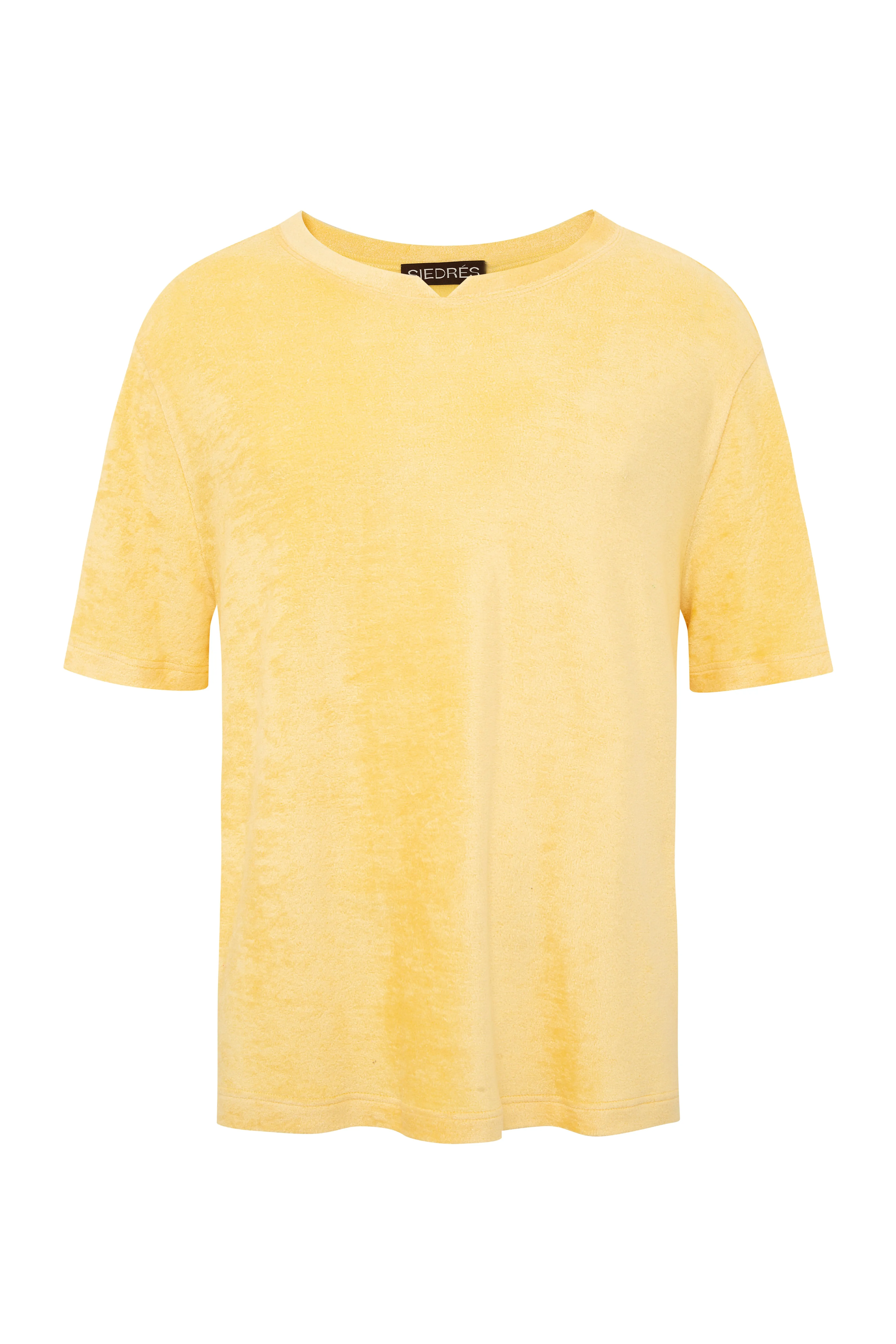 PETIT - Crew neck cropped-length regular fit t-shirt sold by Siedres